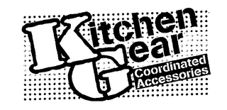 KITCHEN GEAR COORDINATED ACCESSORIES