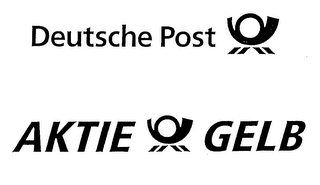 DEUTSCHE POST AKTIE GELB