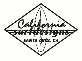 CALIFORNIA SURFDESIGNS SANTA CRUZ, CA