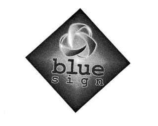 BLUE SIGN