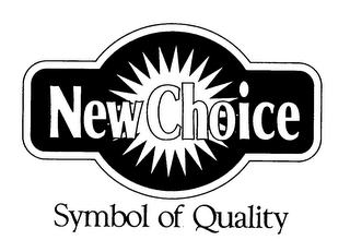 NEW CHOICE SYMBOL OF QUALITY