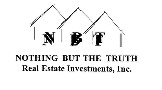 NOTHING BUT THE TRUTH REAL ESTATE INVESTMENTS, INC.  NBT
