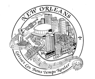 NEW OLREANS LAISSEZ LES BONS TEMPS ROULER