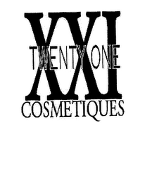 XXI TWENTY ONE COSMETIQUES