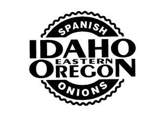 SPANISH ONIONS IDAHO EASTERN OREGON