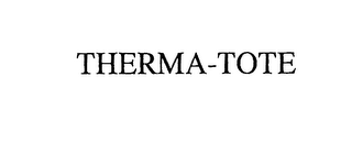 THERMA-TOTE