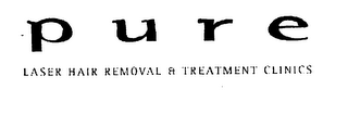 P U R E LASER HAIR REMOVER & TREATMENT CLINICS