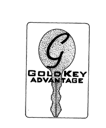 G GOLD KEY ADVANTAGE