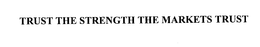 TRUST THE STRENGTH THE MARKETS TRUST