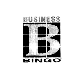 B BUSINESS BINGO