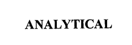 ANALYTICAL