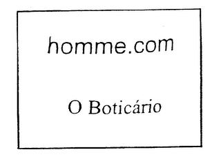 O BOTICARIO HOMME.COM