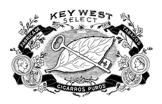 KEY WEST SELECT FABRICADE TABACOS CIGARROS PUROS