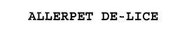 ALLERPET DE-LICE