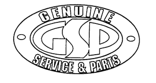 GSP GENUINE SERVICE & PARTS