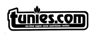 TUNIES.COM ON-LINE SUPER SAVE NUTRITION CENTER