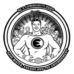 BE A COMMUNITY HERO CAPTAIN EFFICIENCY SAVE WATER, ENERGY AND THE ENVIRONMENT