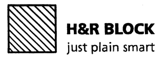 H&R BLOCK JUST PLAIN SMART