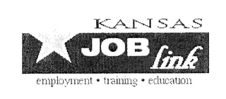 KANSAS JOB LINK EMPLOYMENT.TRAINING. EDUCATION