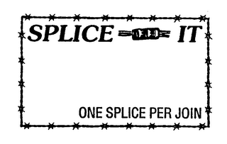 SPLICE IT ONE SPLICE PER JOIN