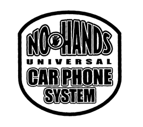 NO HANDS UNIVERSAL CAR PHONE SYSTEM