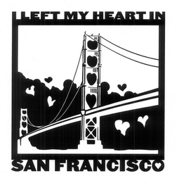 I LEFT MY HEART IN SAN FRANCISCO