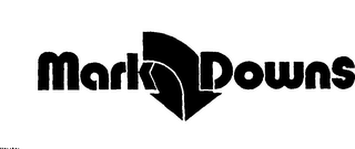 MARK DOWNS