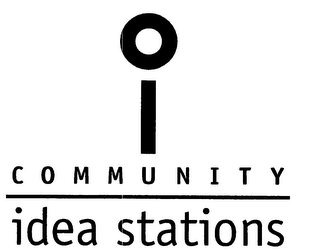 COMMUNITY IDEA STATIONS