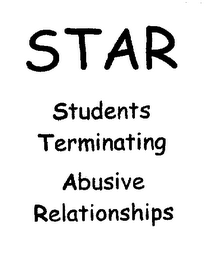 STAR STUDENTS TERMINATING ABUSIVE RELATIONSHIPS