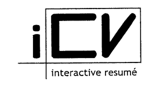 ICV INTERACTIVE RESUME