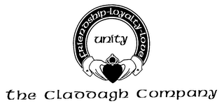 THE CLADDAGH COMPANY FRIENDSHIP-LOYALTY-LOVE UNITY