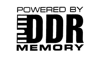 POWERED BY DDR MEMORY