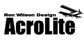 RON WILSON DESIGN ACROLITE