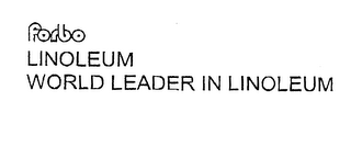 FORBO LINOLEUM WORLD LEADER IN LINOLEUM