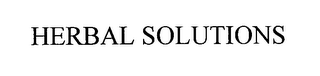 HERBAL SOLUTIONS