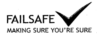 FAILSAFE MAKING SURE YOU'RE SURE