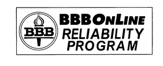 BBB BBBONLINE RELIABILITY PROGRAM