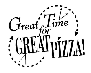 GREAT TIME FOR GREAT PIZZA!