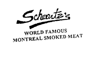 SCHWARTZ'S WORLD FAMOUS MONTREAL SMOKEDMEAT