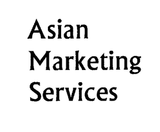 ASIAN MARKETING SERVICES