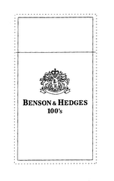 BENSON & HEDGES 100'S