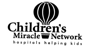 CHILDREN'S MIRACLE NETWORK HOSPITALS HELPING KIDS