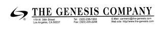 THE GENEIS COMPANY