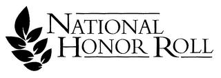 NATIONAL HONOR ROLL