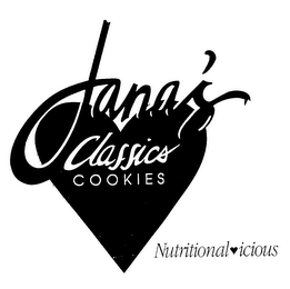 JANA'S CLASSICS COOKIES NUTRITIONALICIOUS