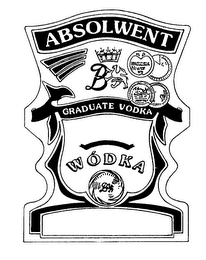 ABSOLWENT B GRADUATE VODKA WODKA