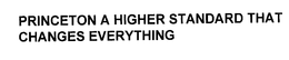 PRINCETON A HIGHER STANDARD THAT CHANGES EVERYTHING