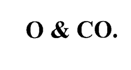 O & CO.