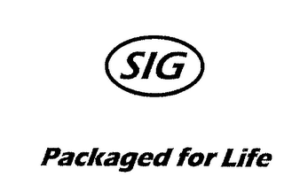 SIG PACKAGED FOR LIFE