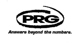 PRG ANSWERS BEYOND THE NUMBERS.